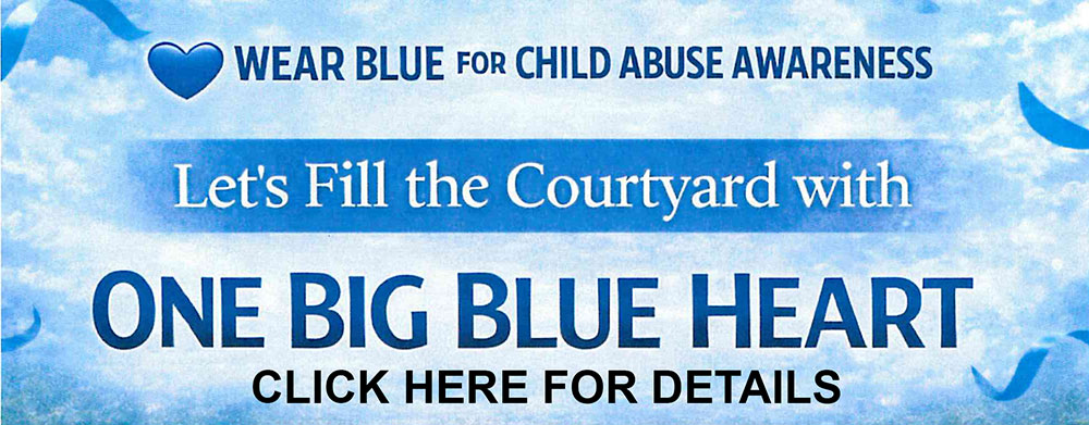 One Big Blue Heart banner