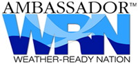 Ambassador Weather-Ready Nation logo